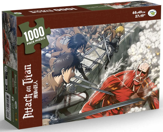 Attack on Titan Puzzle Fight (1000 pieces) - AniMuchuu