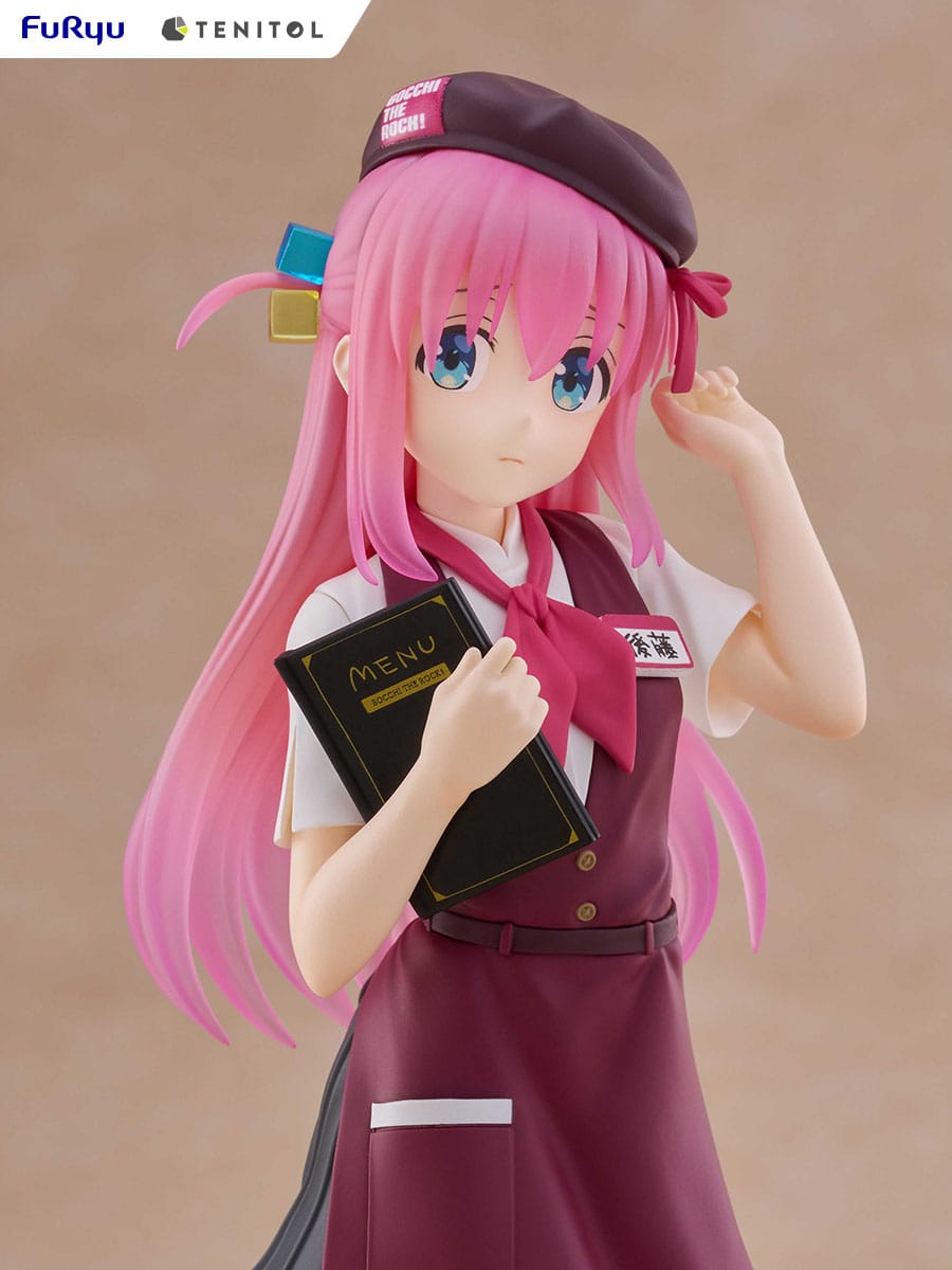 Bocchi the Rock! Tenitol PVC Statue Hitori Gotou Café Style Ver. 20 cm - AniMuchuu