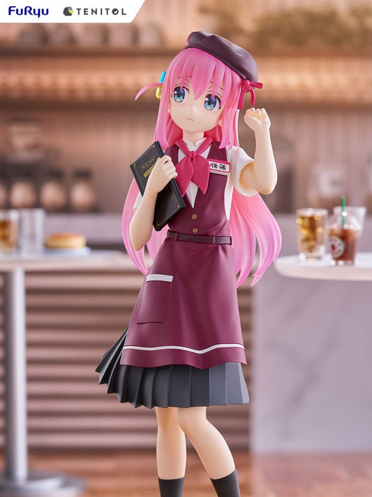 Bocchi the Rock! Tenitol PVC Statue Hitori Gotou Café Style Ver. 20 cm - AniMuchuu