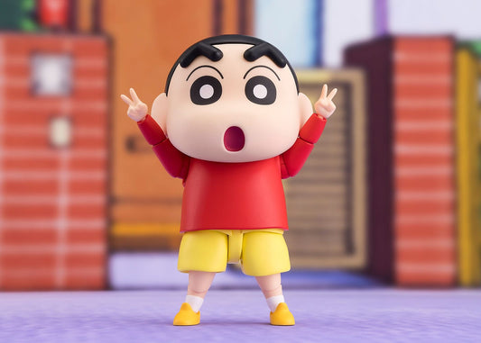 Crayon Shin-chan S.H.Figuarts Action Figure Shinnosuke Nohara 9 cm - AniMuchuu