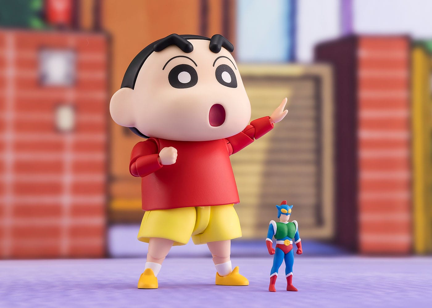 Crayon Shin-chan S.H.Figuarts Action Figure Shinnosuke Nohara 9 cm - AniMuchuu