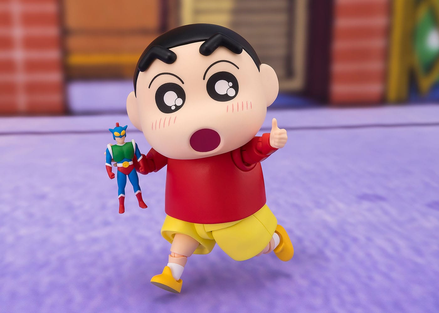 Crayon Shin-chan S.H.Figuarts Action Figure Shinnosuke Nohara 9 cm - AniMuchuu