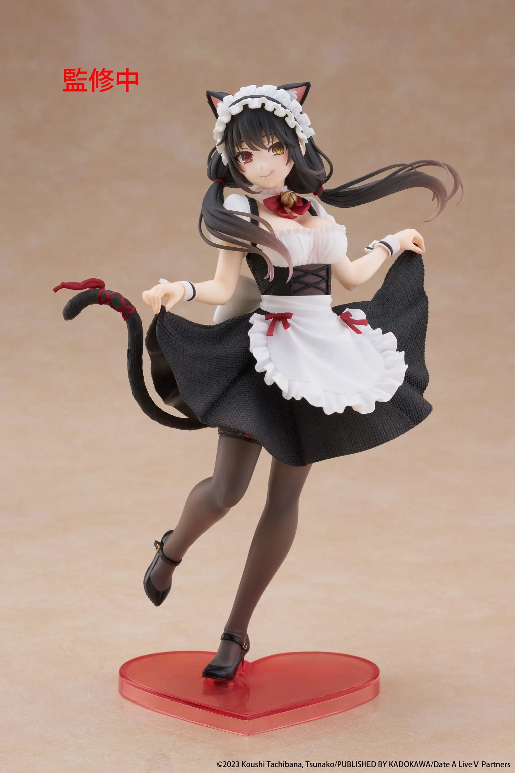 Date A Live Coreful PVC Statue Kurumi Tokisaki Cat Ear Maid Ver. 18 cm - AniMuchuu