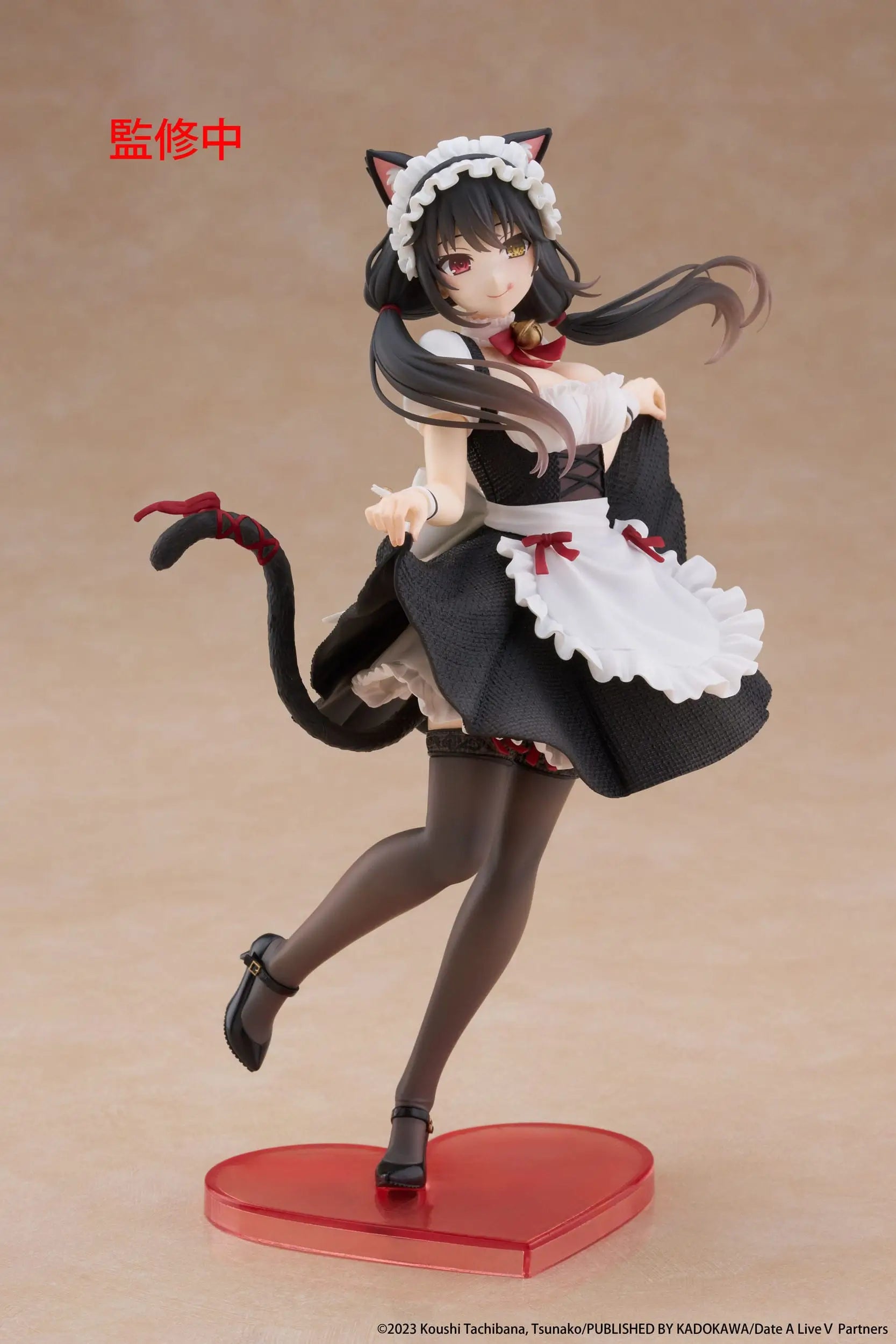 Date A Live Coreful PVC Statue Kurumi Tokisaki Cat Ear Maid Ver. 18 cm - AniMuchuu