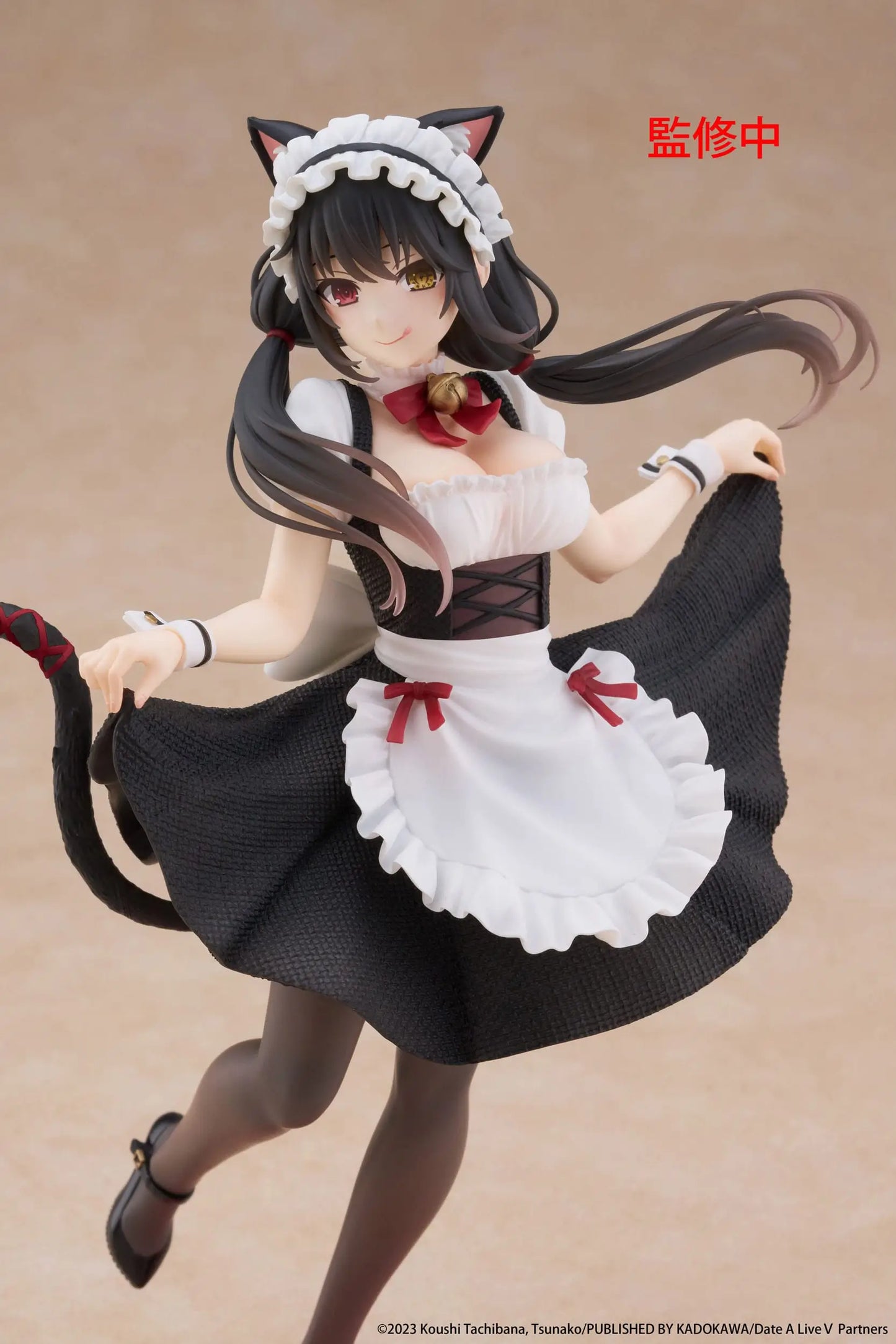 Date A Live Coreful PVC Statue Kurumi Tokisaki Cat Ear Maid Ver. 18 cm - AniMuchuu