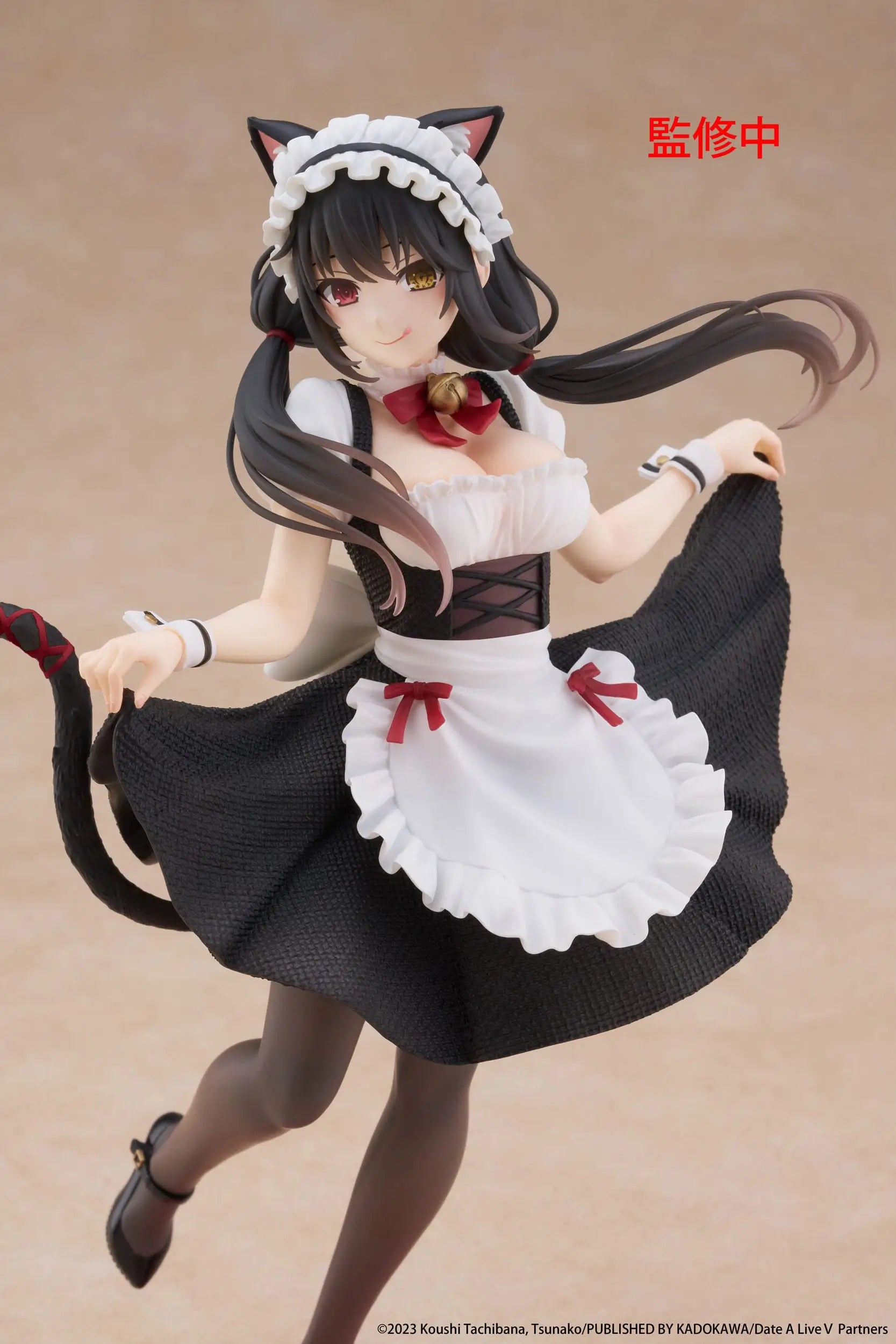Date A Live Coreful PVC Statue Kurumi Tokisaki Cat Ear Maid Ver. 18 cm - AniMuchuu