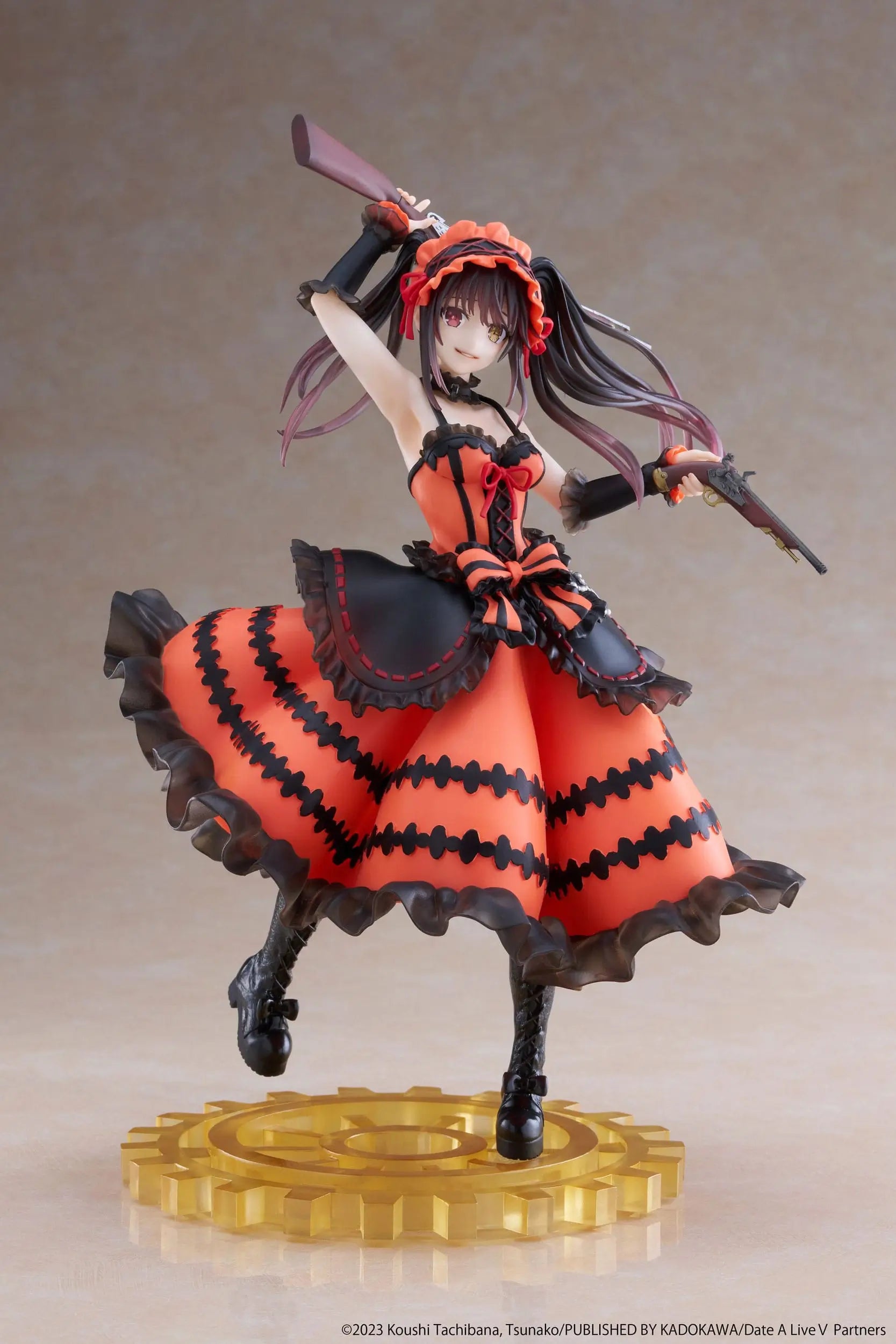 Date A Live IV AMP+ PVC Statue Kurumi Tokisaki (Zafkiel) Reissue 20 cm - AniMuchuu