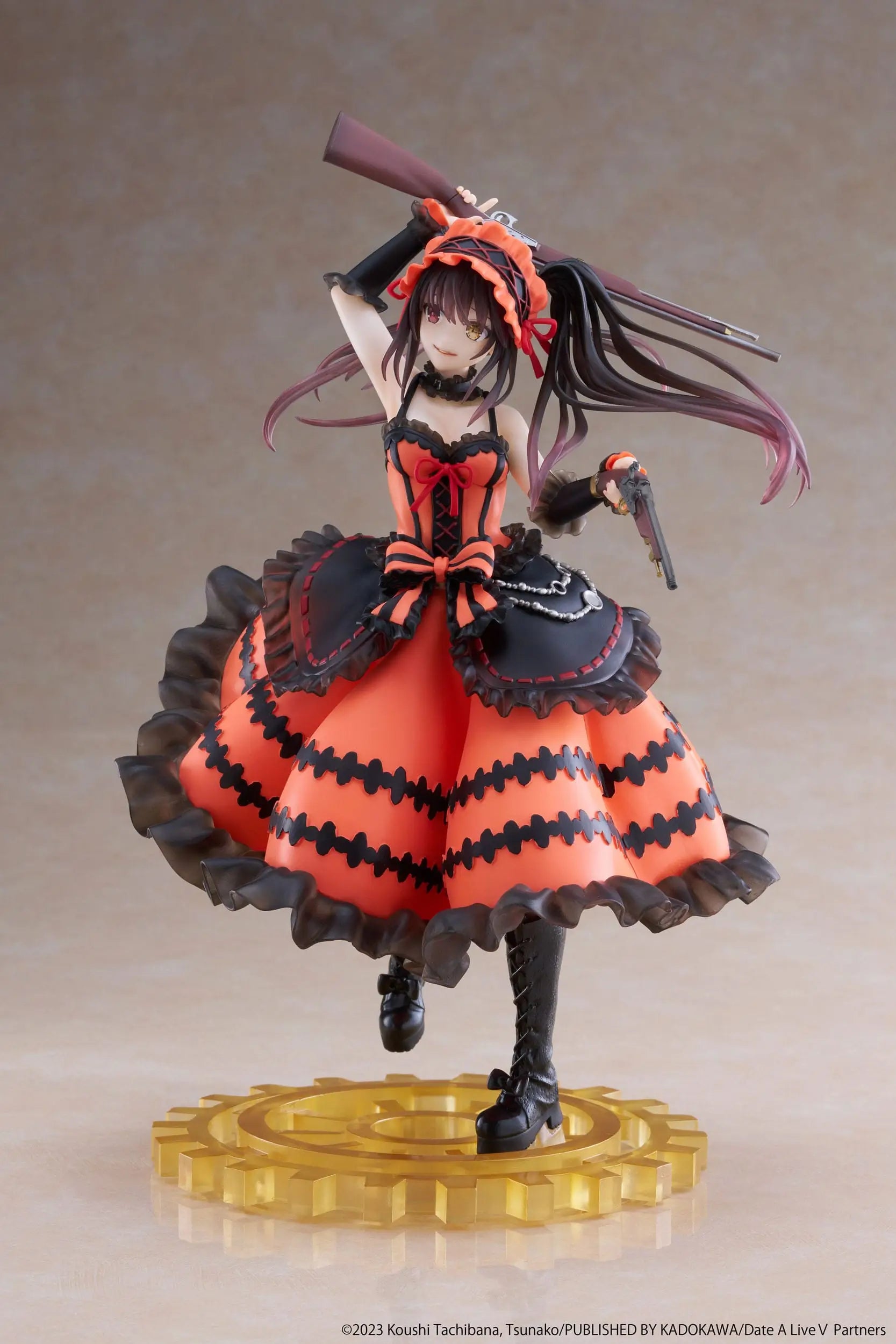 Date A Live IV AMP+ PVC Statue Kurumi Tokisaki (Zafkiel) Reissue 20 cm - AniMuchuu