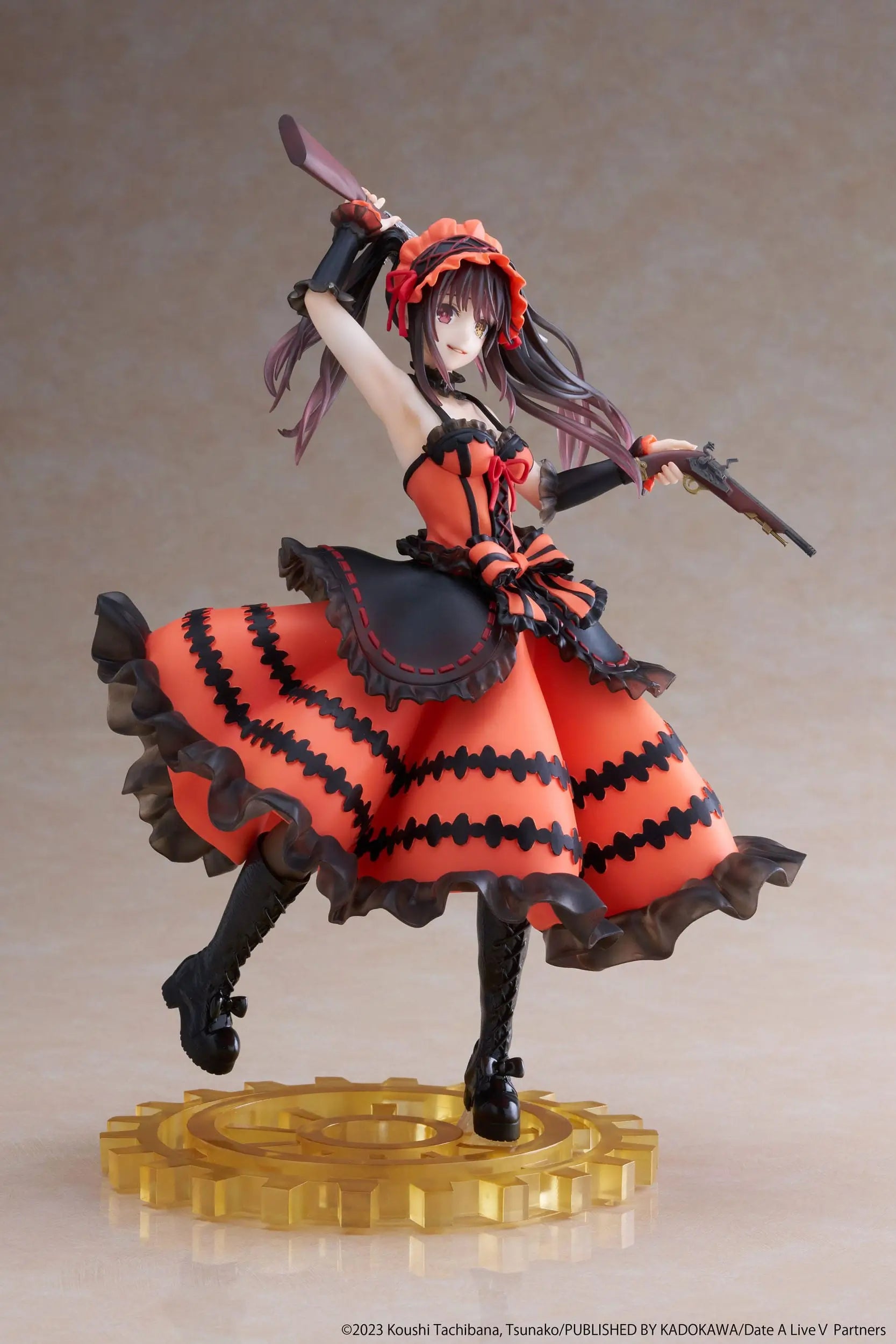 Date A Live IV AMP+ PVC Statue Kurumi Tokisaki (Zafkiel) Reissue 20 cm - AniMuchuu