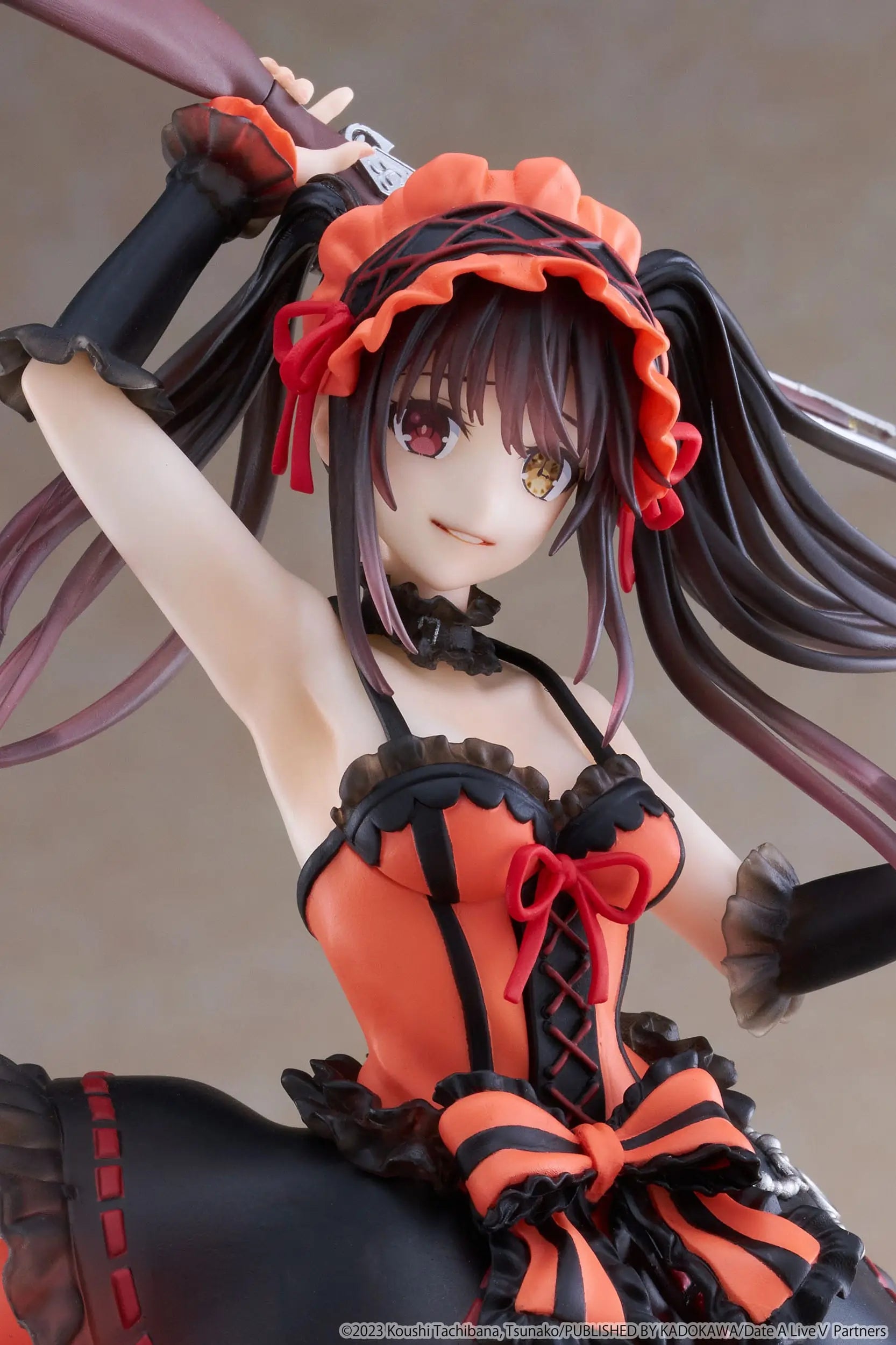 Date A Live IV AMP+ PVC Statue Kurumi Tokisaki (Zafkiel) Reissue 20 cm - AniMuchuu