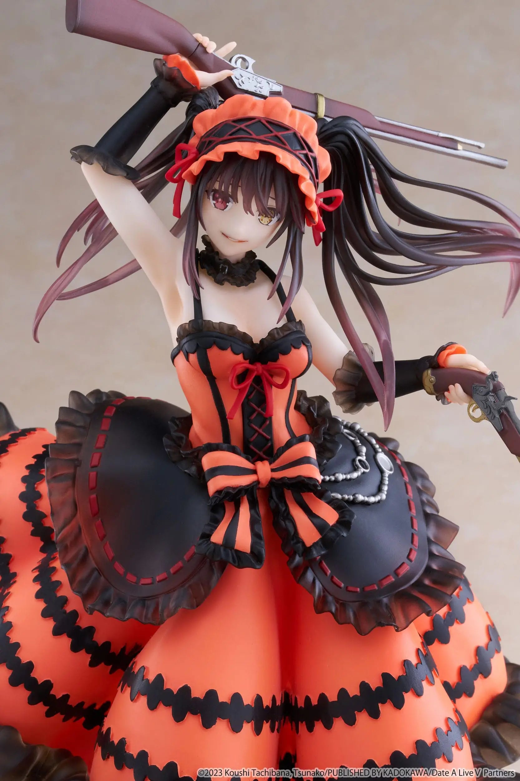 Date A Live IV AMP+ PVC Statue Kurumi Tokisaki (Zafkiel) Reissue 20 cm - AniMuchuu