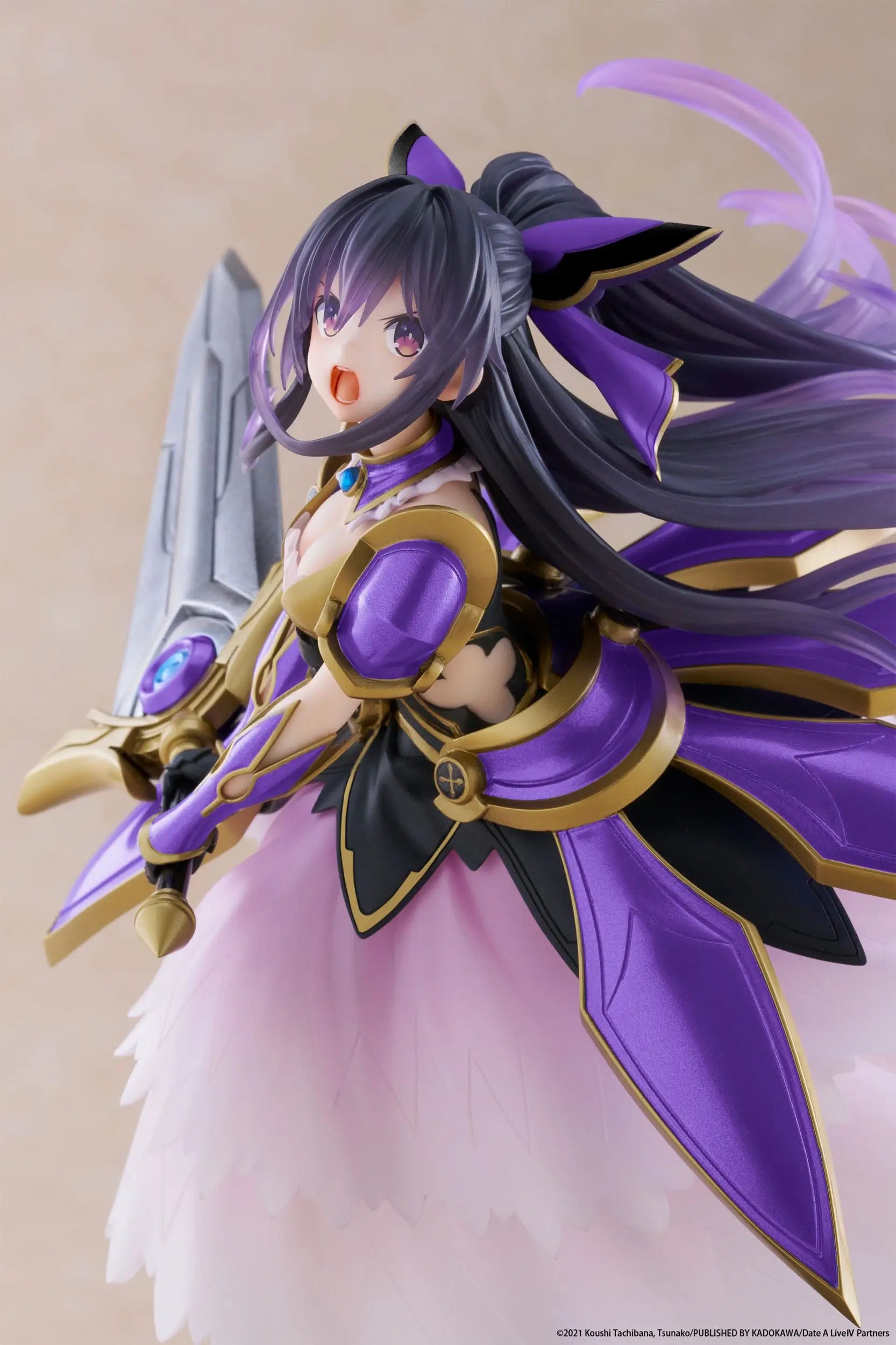 Date A Live IV AMP+ PVC Statue Tohka Yatogami (Sandalphon) Reissue 21 cm - AniMuchuu