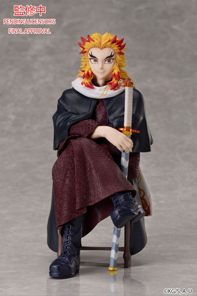 Demon Slayer: Kimetsu no Yaiba Statue Kyojuro Rengoku 16 cm - AniMuchuu