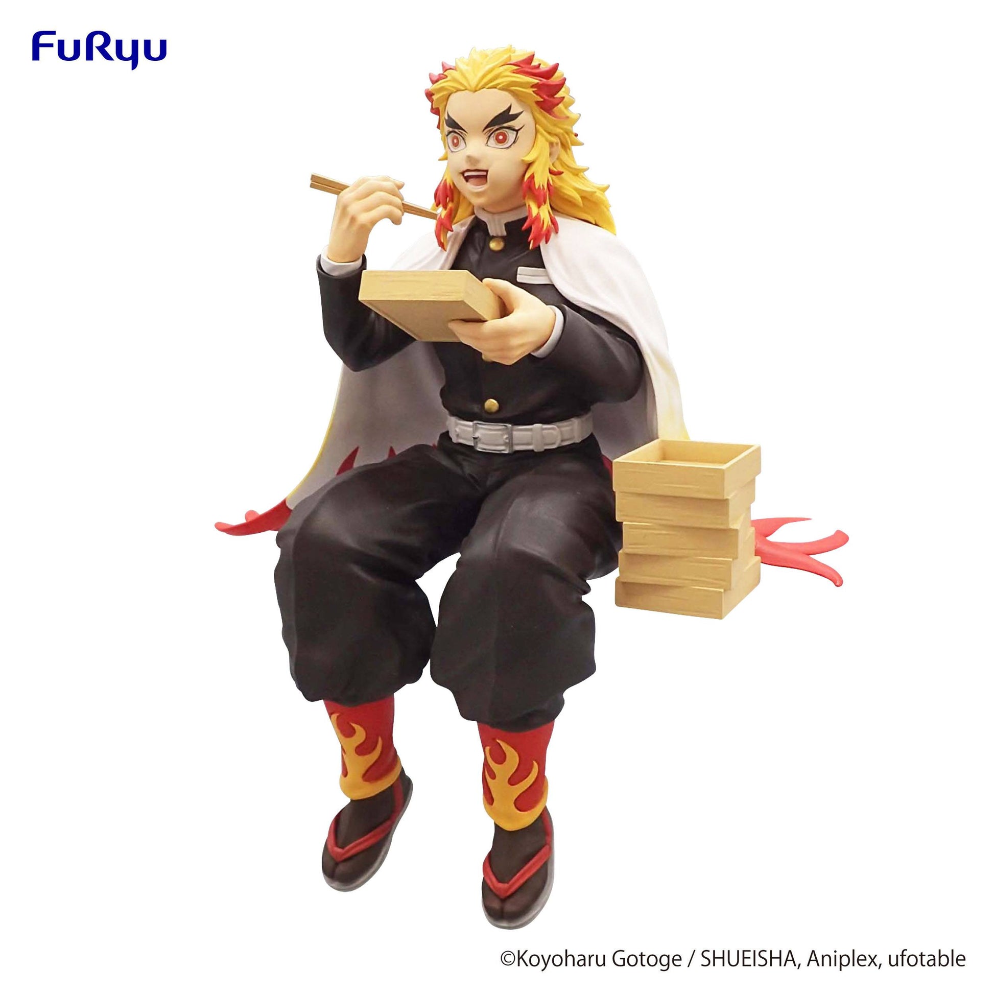 Demon Slayer Noodle Stopper PVC Statue Rengoku Kyojuro 14 cm - AniMuchuu
