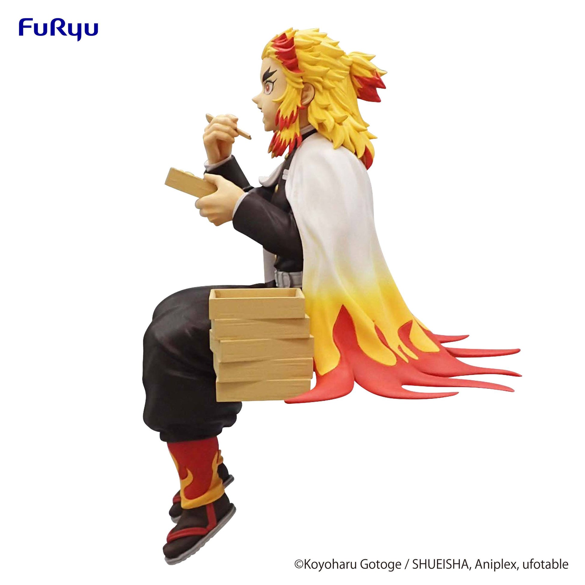 Demon Slayer Noodle Stopper PVC Statue Rengoku Kyojuro 14 cm - AniMuchuu