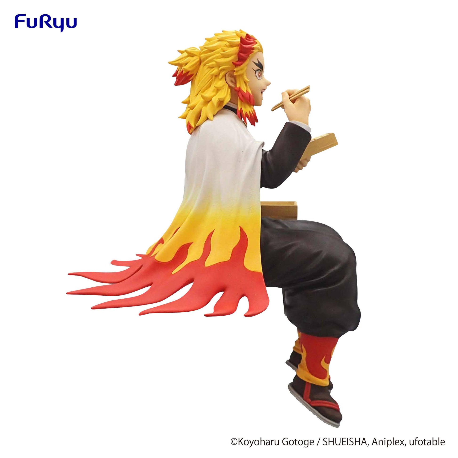 Demon Slayer Noodle Stopper PVC Statue Rengoku Kyojuro 14 cm - AniMuchuu