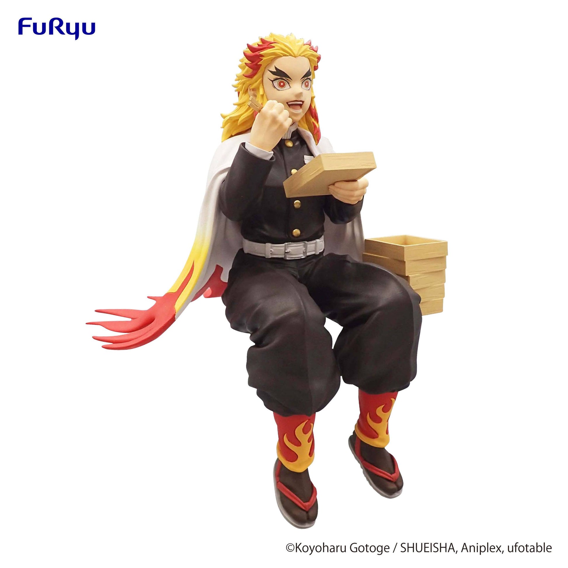 Demon Slayer Noodle Stopper PVC Statue Rengoku Kyojuro 14 cm - AniMuchuu