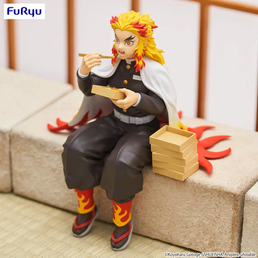 Demon Slayer Noodle Stopper PVC Statue Rengoku Kyojuro 14 cm - AniMuchuu