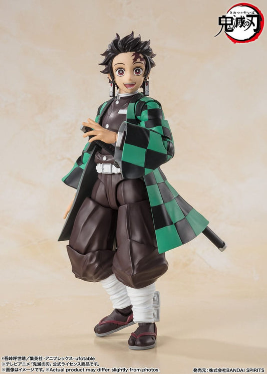 Demon Slayer S.H. Figuarts Action Figure Tanjiro Kamado 14 cm - AniMuchuu