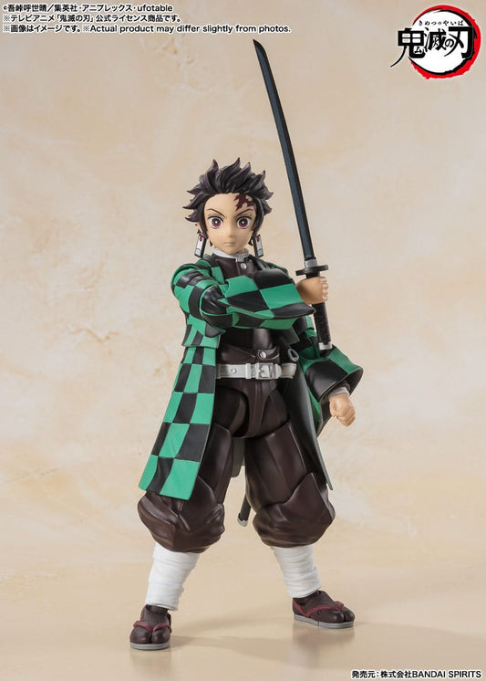 Demon Slayer S.H. Figuarts Action Figure Tanjiro Kamado 14 cm - AniMuchuu