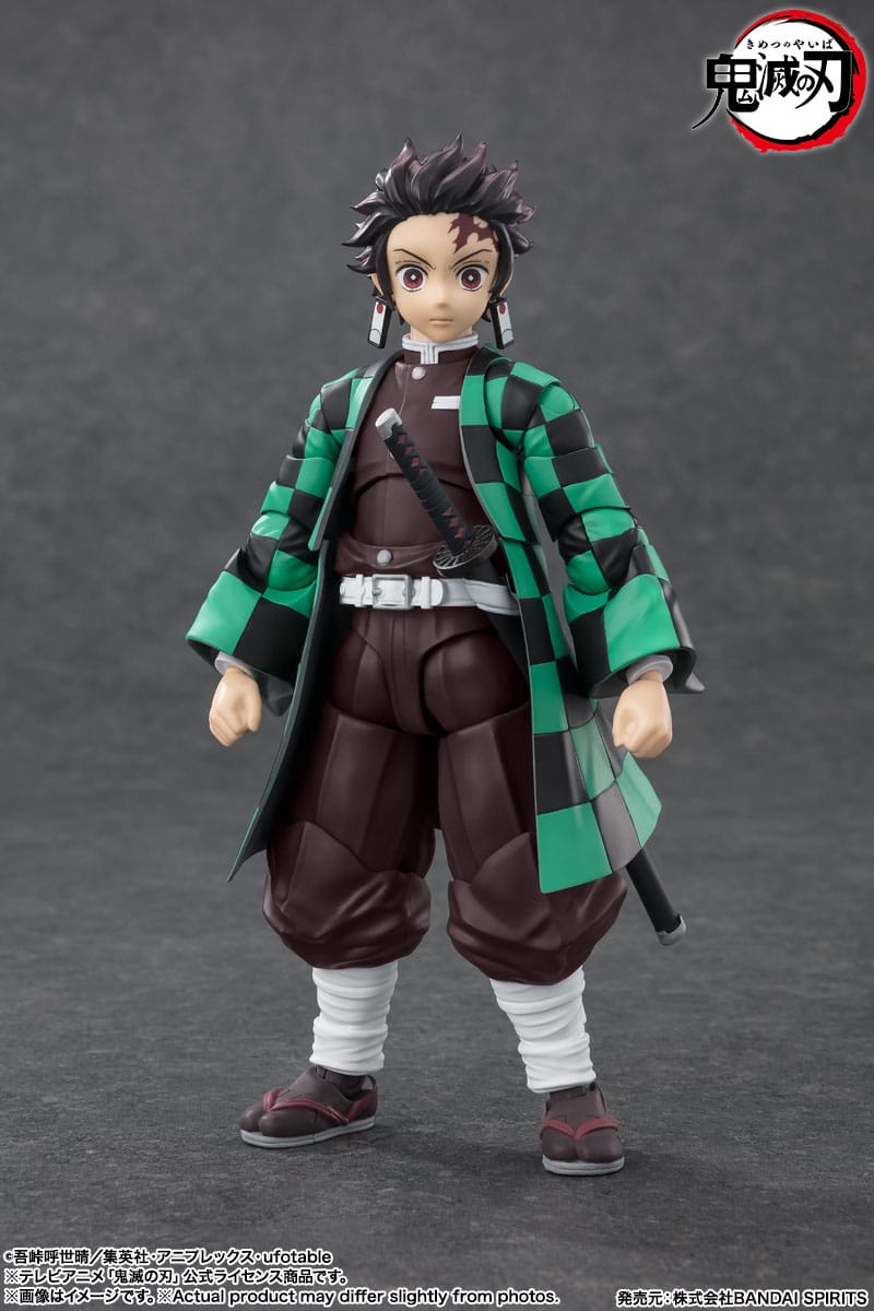Demon Slayer S.H. Figuarts Action Figure Tanjiro Kamado 14 cm - AniMuchuu