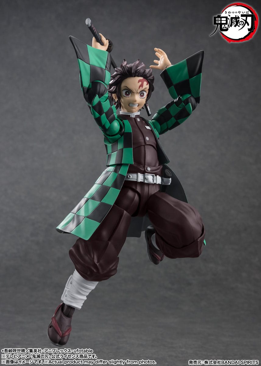 Demon Slayer S.H. Figuarts Action Figure Tanjiro Kamado 14 cm - AniMuchuu