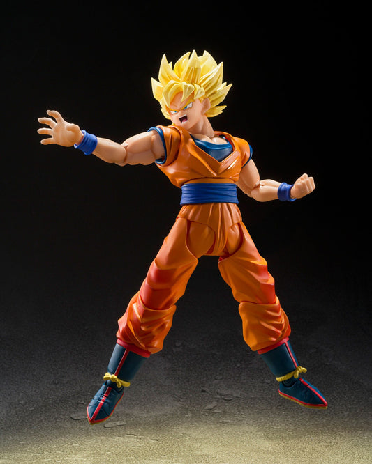 Dragon Ball Z S.H.Figuarts Action Figure Super Saiyan Son Goku 15 cm - AniMuchuu