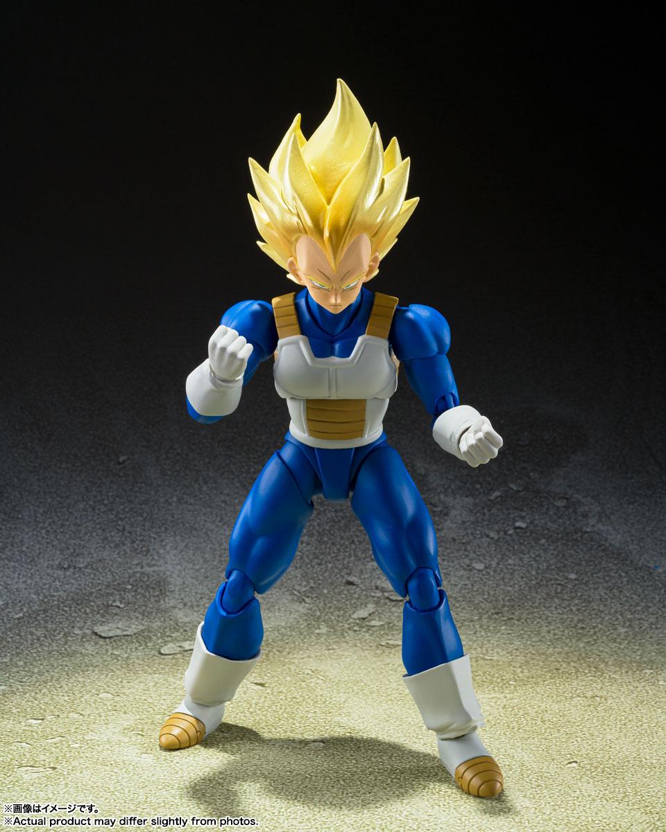 Dragon Ball Z S.H. Figuarts Action Figure Super Saiyan Vegeta 14 cm - AniMuchuu