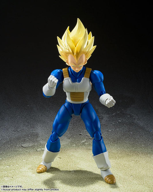 Dragon Ball Z S.H. Figuarts Action Figure Super Saiyan Vegeta 14 cm - AniMuchuu