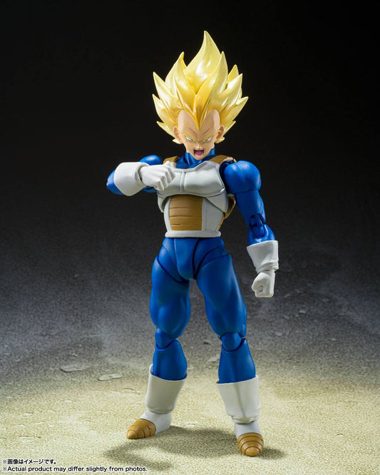 Dragon Ball Z S.H. Figuarts Action Figure Super Saiyan Vegeta 14 cm - AniMuchuu