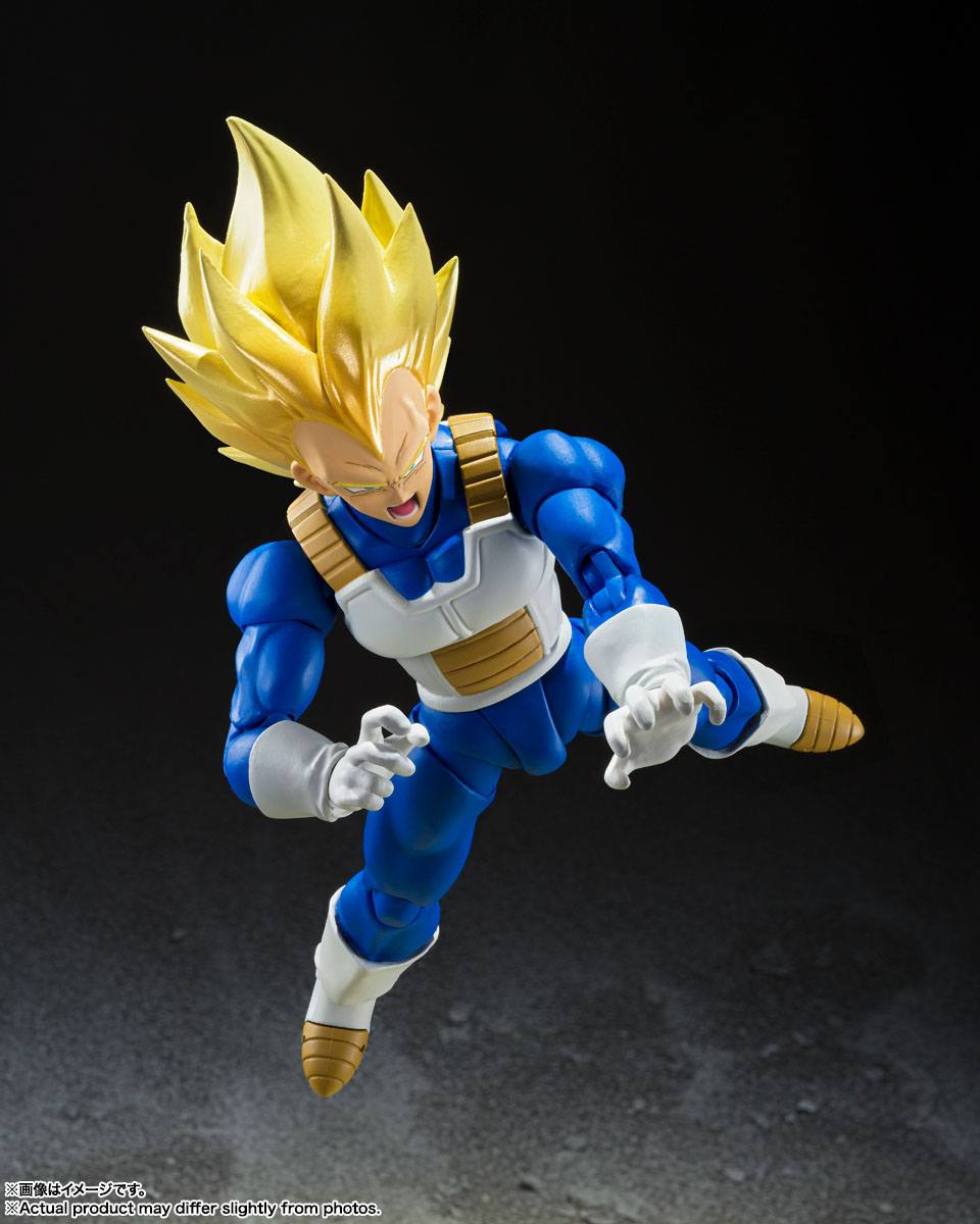 Dragon Ball Z S.H. Figuarts Action Figure Super Saiyan Vegeta 14 cm - AniMuchuu