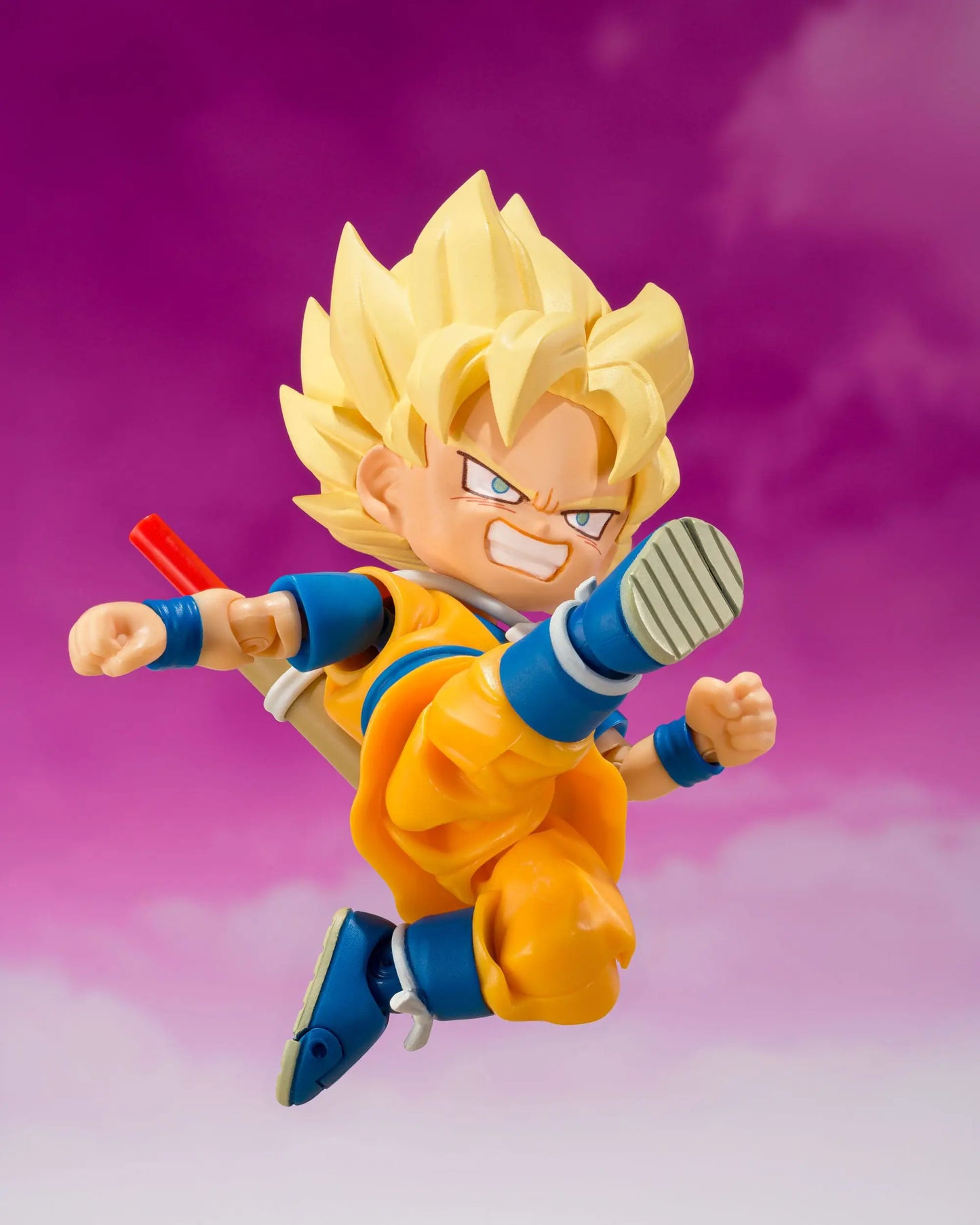 Dragon Ball S.H.Figuarts Action Figure Super Saiyan Son Goku (mini) Daima 8 cm - AniMuchuu