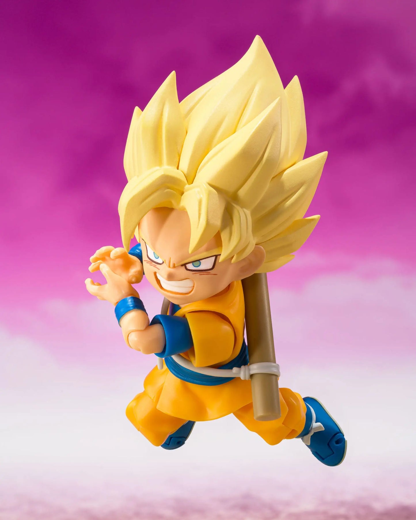Dragon Ball S.H.Figuarts Action Figure Super Saiyan Son Goku (mini) Daima 8 cm - AniMuchuu