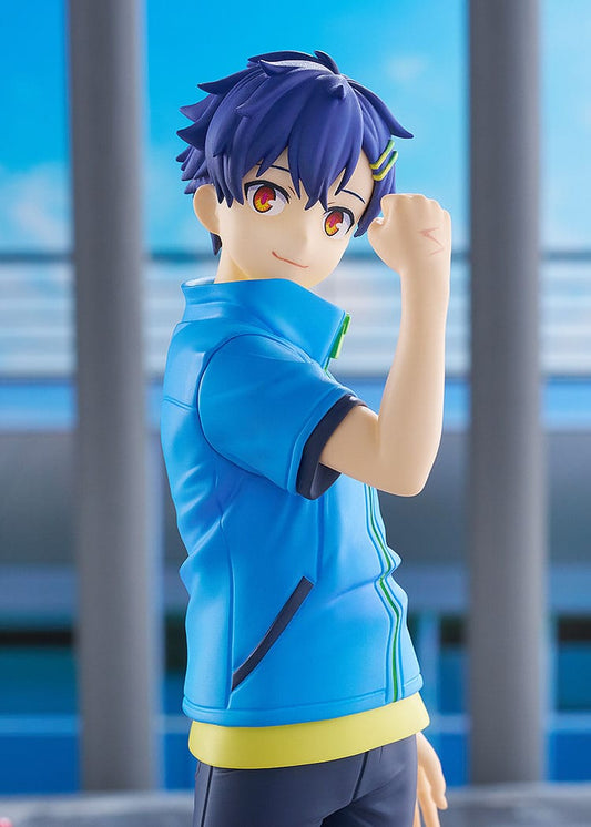 Gridman Universe Pop Up Parade L PVC Statue Yomogi Asanaka 23 cm - AniMuchuu