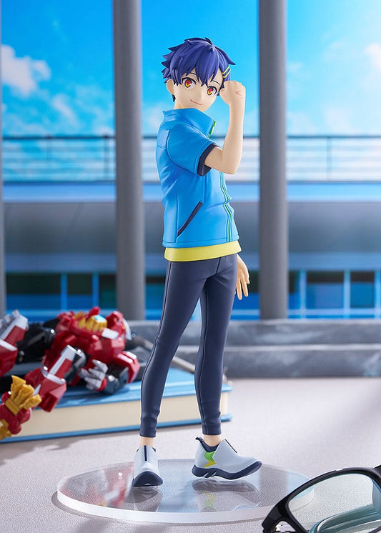 Gridman Universe Pop Up Parade L PVC Statue Yomogi Asanaka 23 cm - AniMuchuu