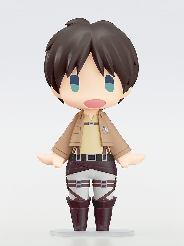 Attack on Titan HELLO! GOOD SMILE Figure Eren Yeager 10 cm - AniMuchuu