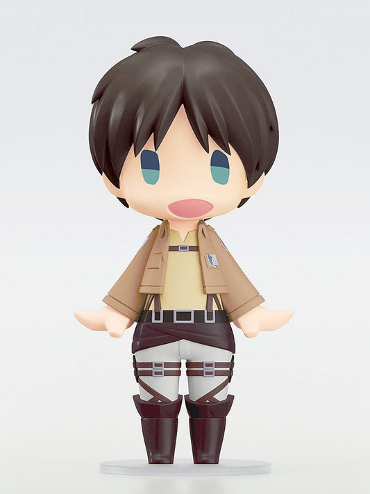 Attack on Titan HELLO! GOOD SMILE Figure Eren Yeager 10 cm - AniMuchuu