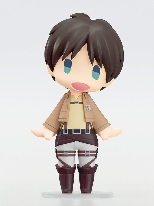 Attack on Titan HELLO! GOOD SMILE Figure Eren Yeager 10 cm - AniMuchuu