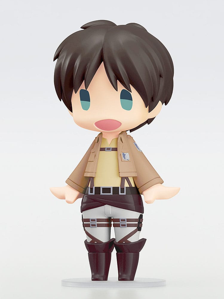 Attack on Titan HELLO! GOOD SMILE Figure Eren Yeager 10 cm - AniMuchuu