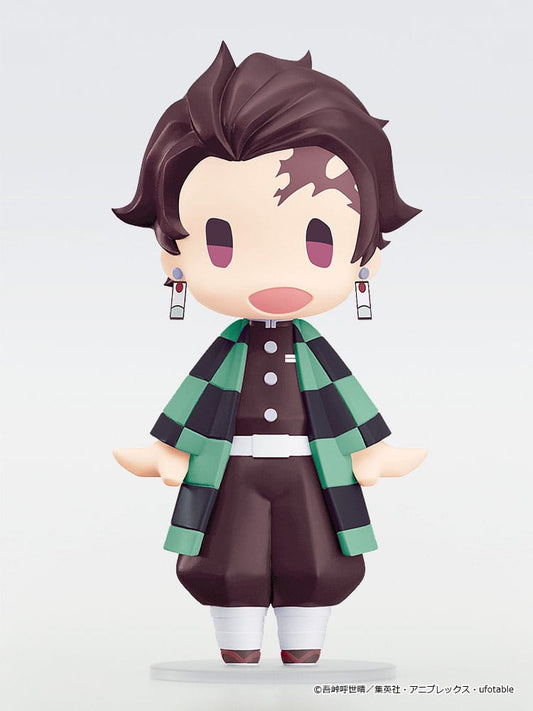 Demon Slayer HELLO! GOOD SMILE Figure Tanjiro Kamado 10 cm - AniMuchuu