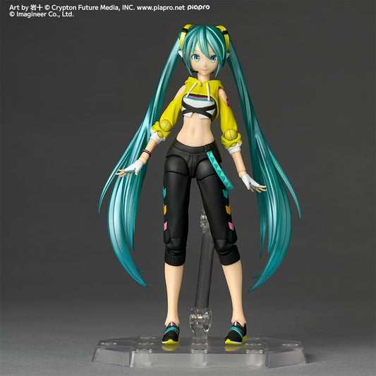 Hatsune Miku Revoltech Miku Boxing PVC Action Figure 15 cm - AniMuchuu