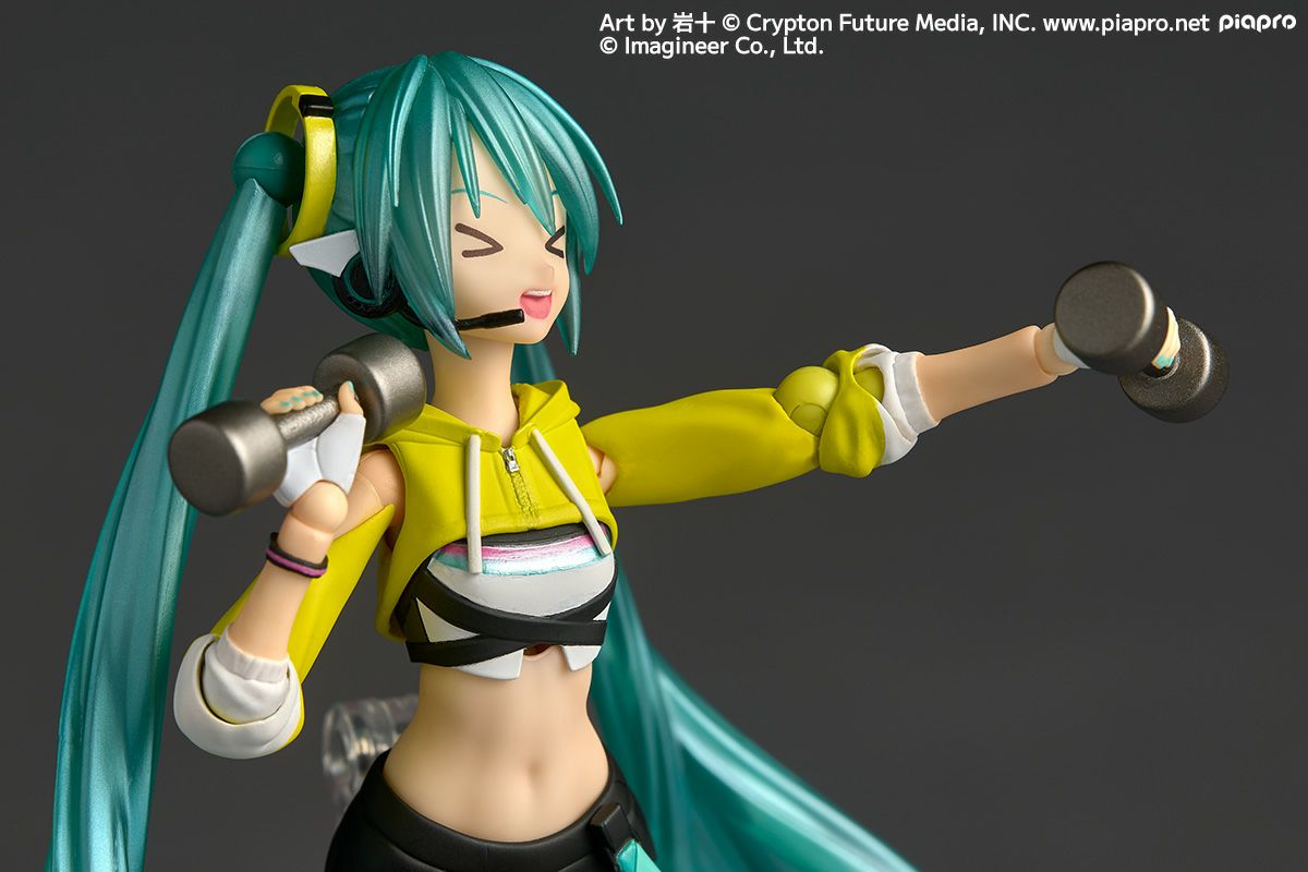 Hatsune Miku Revoltech Miku Boxing PVC Action Figure 15 cm - AniMuchuu