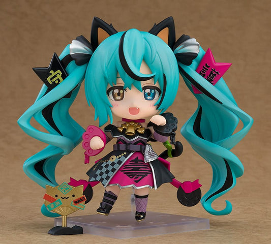 Hatsune Miku: Black Maneki Miku Nendoroid Action Figure 10 cm - AniMuchuu