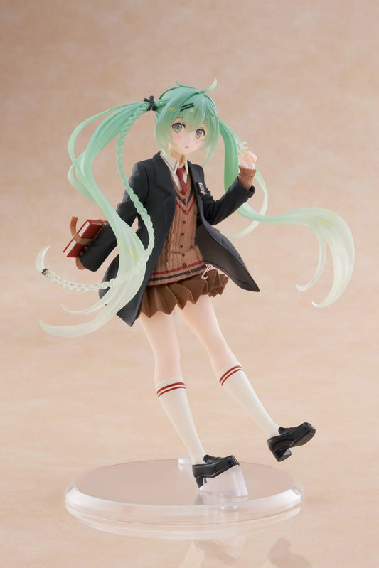 Hatsune Miku Fashion Preppy Ver. PVC Statue 18 cm - AniMuchuu