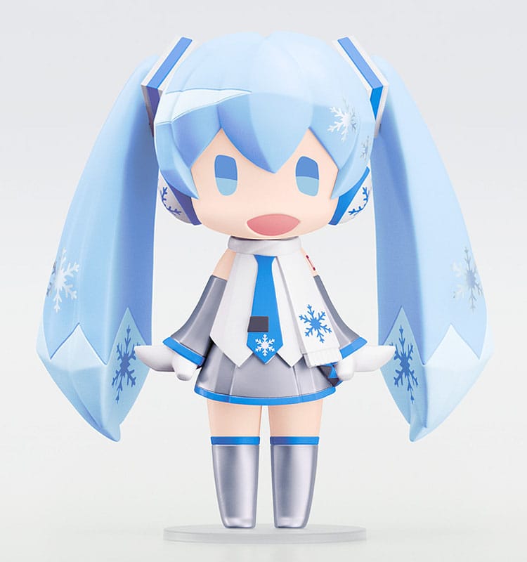Hatsune Miku HELLO! GOOD SMILE Action Figure Snow Miku 10 cm - AniMuchuu