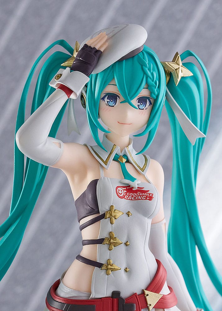 Hatsune Miku GT Project Pop Up Parade PVC Statue Racing Miku 2023 Ver. 17 cm - AniMuchuu