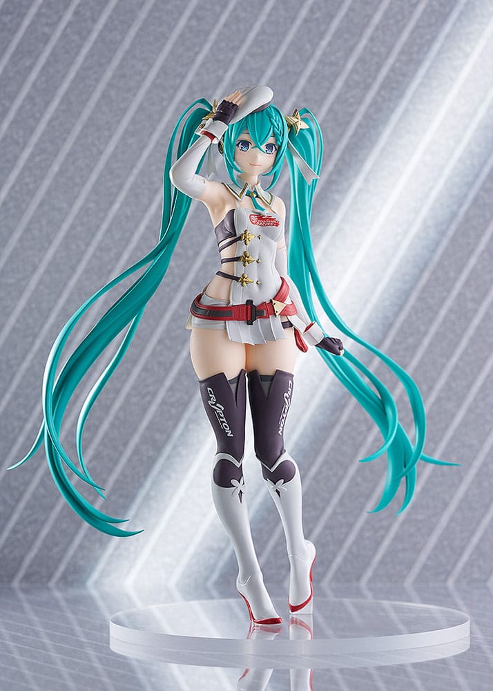 Hatsune Miku GT Project Pop Up Parade PVC Statue Racing Miku 2023 Ver. 17 cm - AniMuchuu