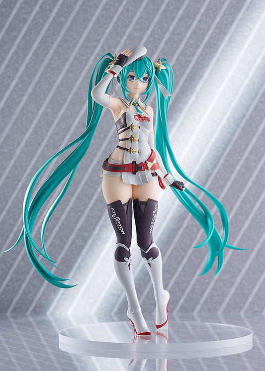 Hatsune Miku GT Project Pop Up Parade PVC Statue Racing Miku 2023 Ver. 17 cm - AniMuchuu