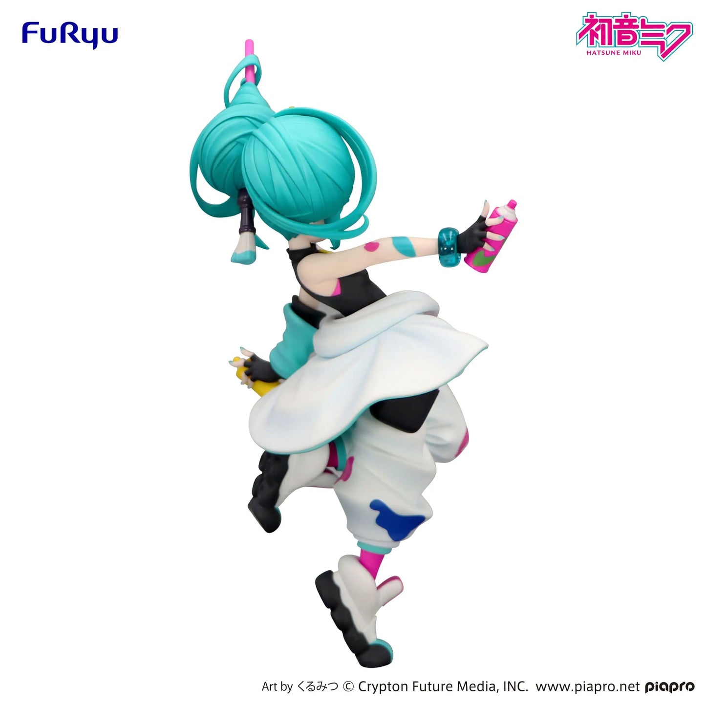 Hatsune Miku Trio-Try-iT PVC Statue Miku Paint Girl 19 cm - AniMuchuu