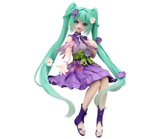 Hatsune Miku Noodle Stopper PVC Statue Flower Fairy Cosmos 14 cm - AniMuchuu